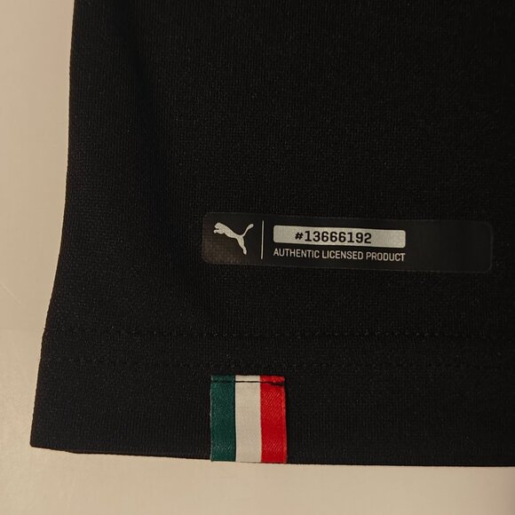 AC Milan 2018-2019 Third Jersey Kit Puma Size M Fly Emirates Serie A Soccer - Picture 8 of 14